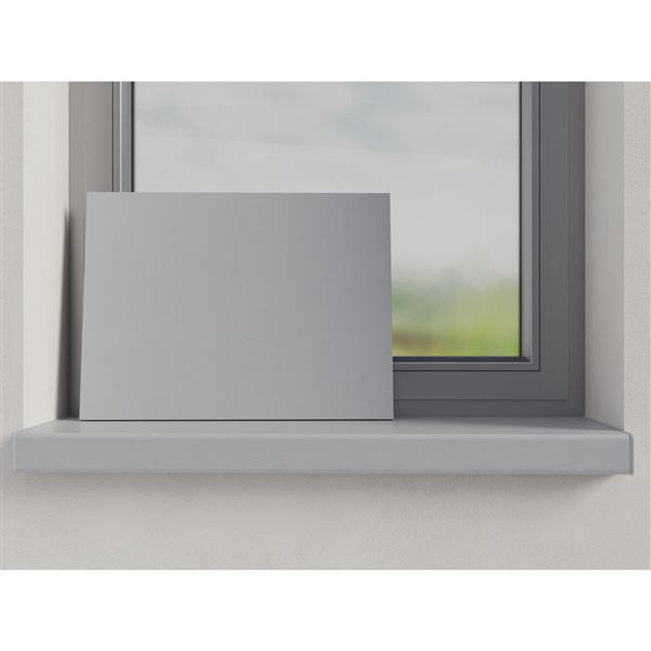 parapet LONG stříbrná