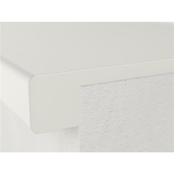 krytka oboustranná TOPSET LONG 630 mm bílá