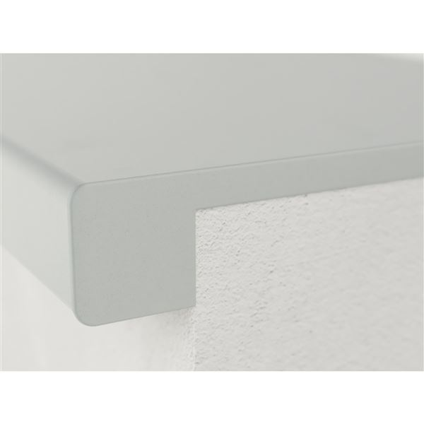 krytka oboustranná TOPSET LONG 630 mm šedá
